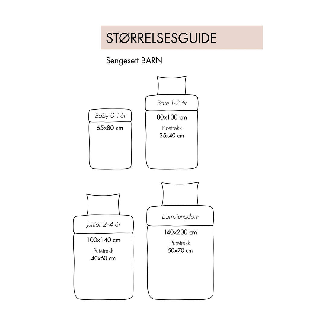 Høie Fina Sengetøy, beige – detaljbilde