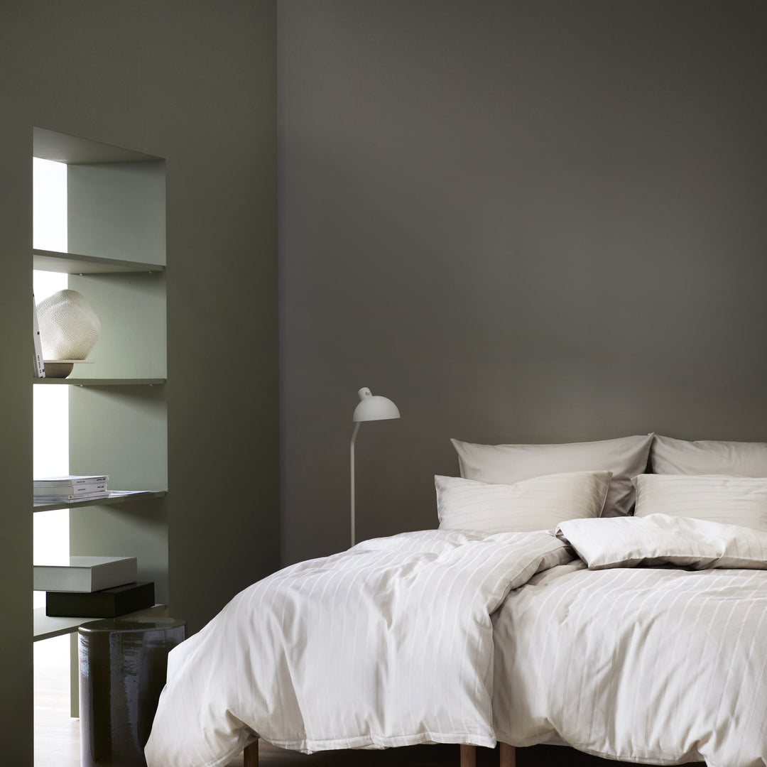 Høie Milano Sengetøy, beige, 140x220cm – detaljbilde