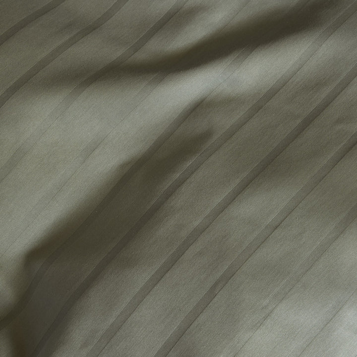 Høie Milano Sengetøy, dempet grønn, 140x220cm – detaljbilde