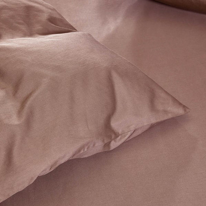 Høie Harmoni Sengetøy, varm rosa, 140x200cm – detaljbilde