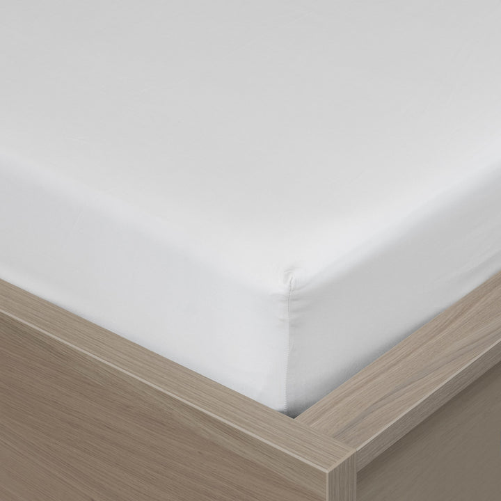 Høie Formsydd Laken Bomull, 150x200/25cm – detaljbilde