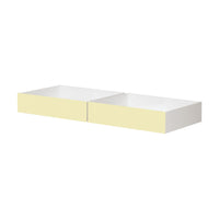 Hvit med Sunny Yellow