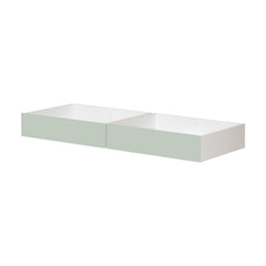 Hvit med Light Green