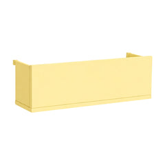 Hvit Med Sunny Yellow