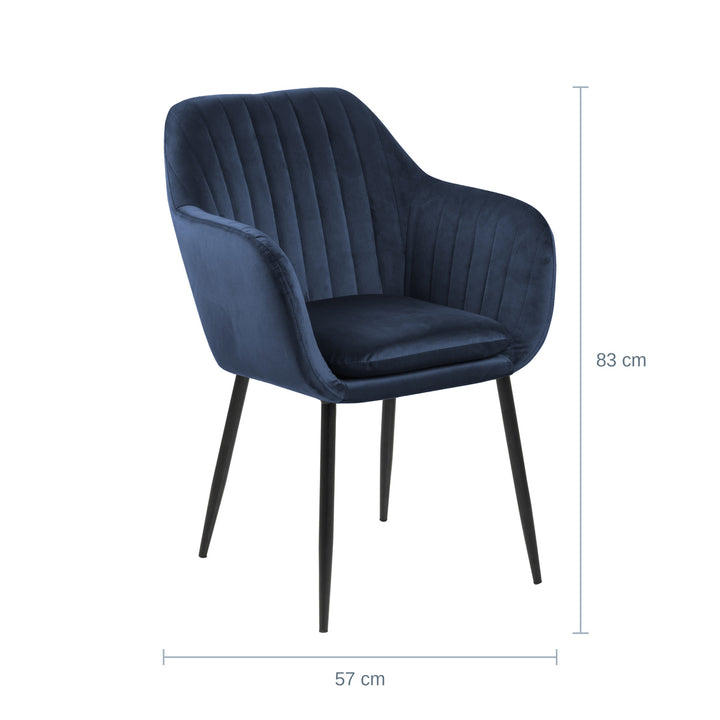 Emilia Spisestol, Blå — MR18201399006