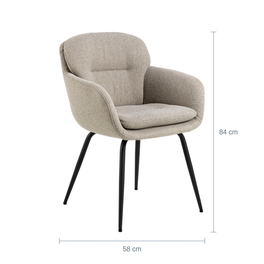 Dora Spisestol, Alea Beige — MR182032146143