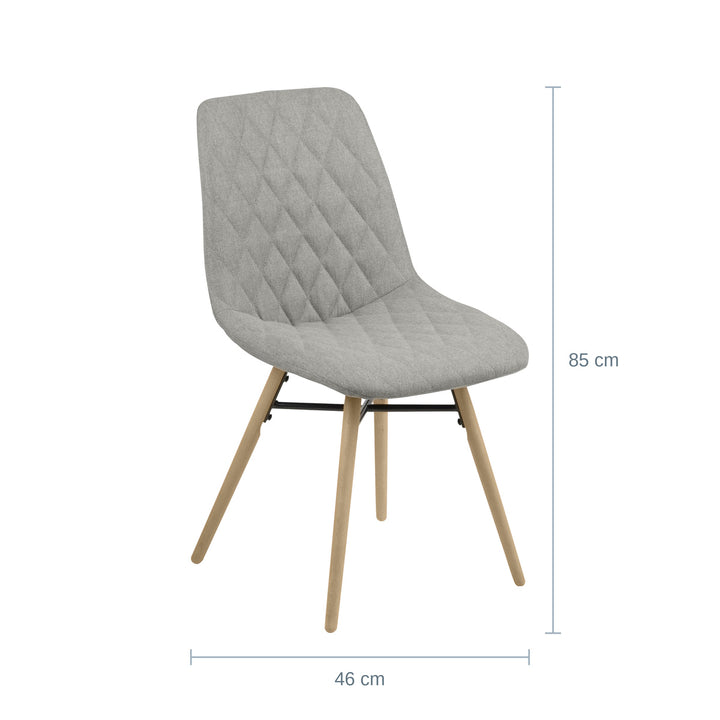 Lif Spisestol, Holly 7 Grå — MR182038187201