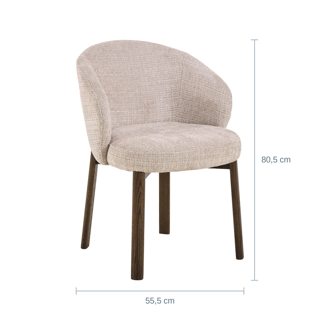 Darlene Spisestol, Røykfarget eik — MR182043181209