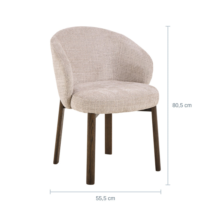 Darlene Spisestol, Røykfarget eik — MR182043181209