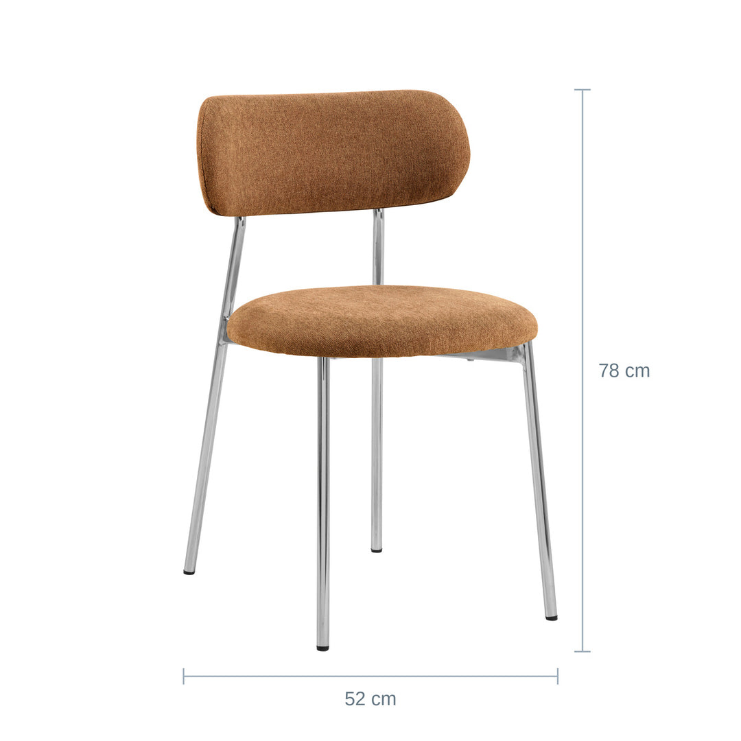Lyric Spisestol, Terracotta — MR182046176216