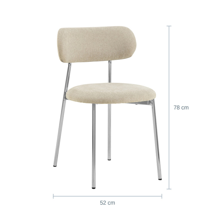 Lyric Spisestol, Sand — MR182046205216