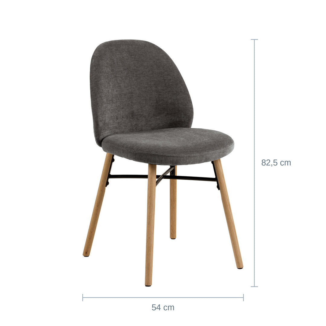 Sophia Spisestol, Dark Grey — MR182048121224