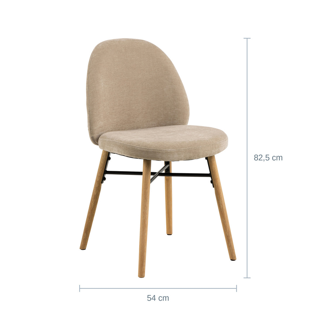 Sophia Spisestol, Beige — MR182048183224