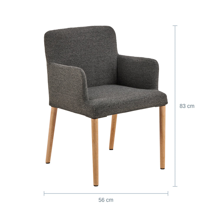 Zoe Spisestol, Antrasitt — MR182049215239