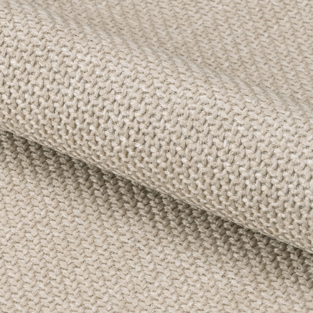 Adisa barstol i beige strukturstoff, nærbilde av det vevde stoffet