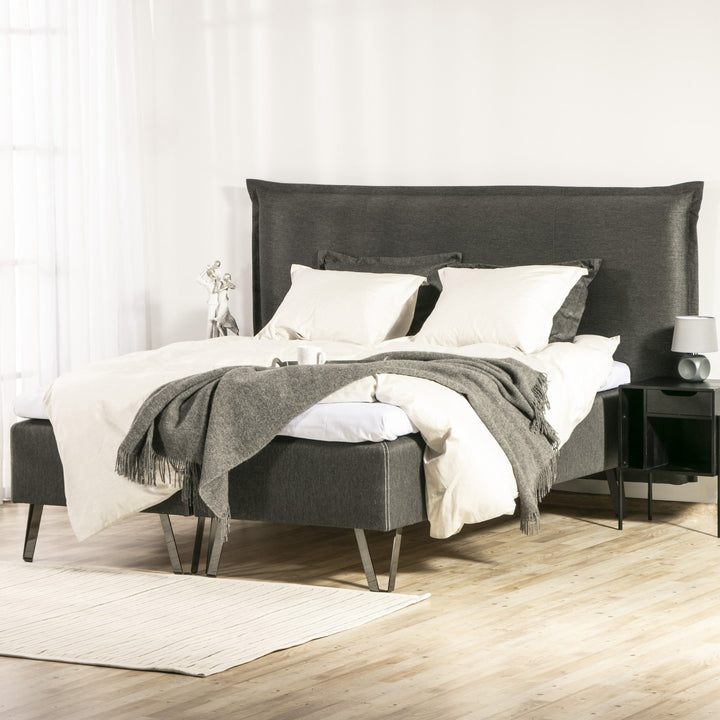 Rave Walton Sengegavl, fame grå, bredde: 188 cm – detaljbilde