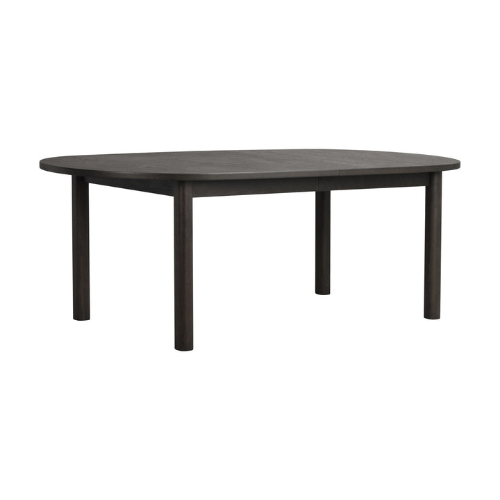 Rowico Gifford spisebord i brun eik med rund plate og runde ben