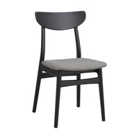 Sort Eik/Mørk Grå