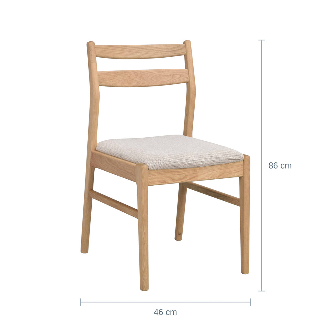 Rowico Kerwin Spisestol, Eik — RQ18204824229
