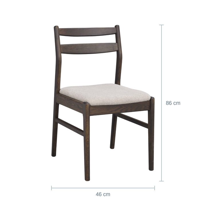 Rowico Kerwin Spisestol, Brun Eik — RQ18204832229