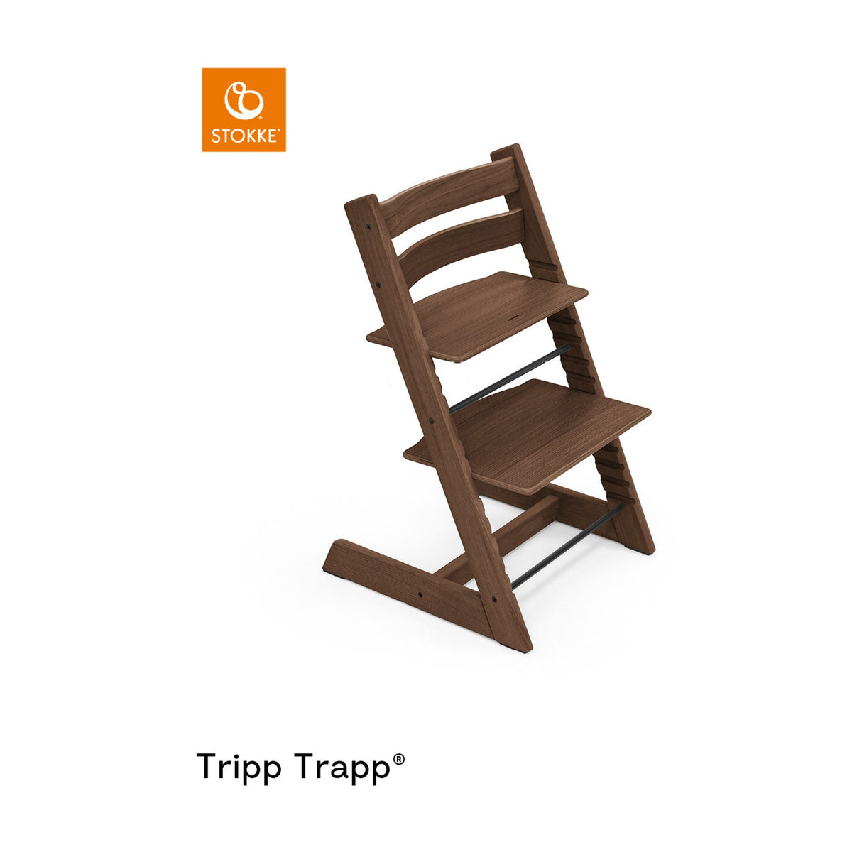 Stokke Tripp Trapp® stol i varm brun eik