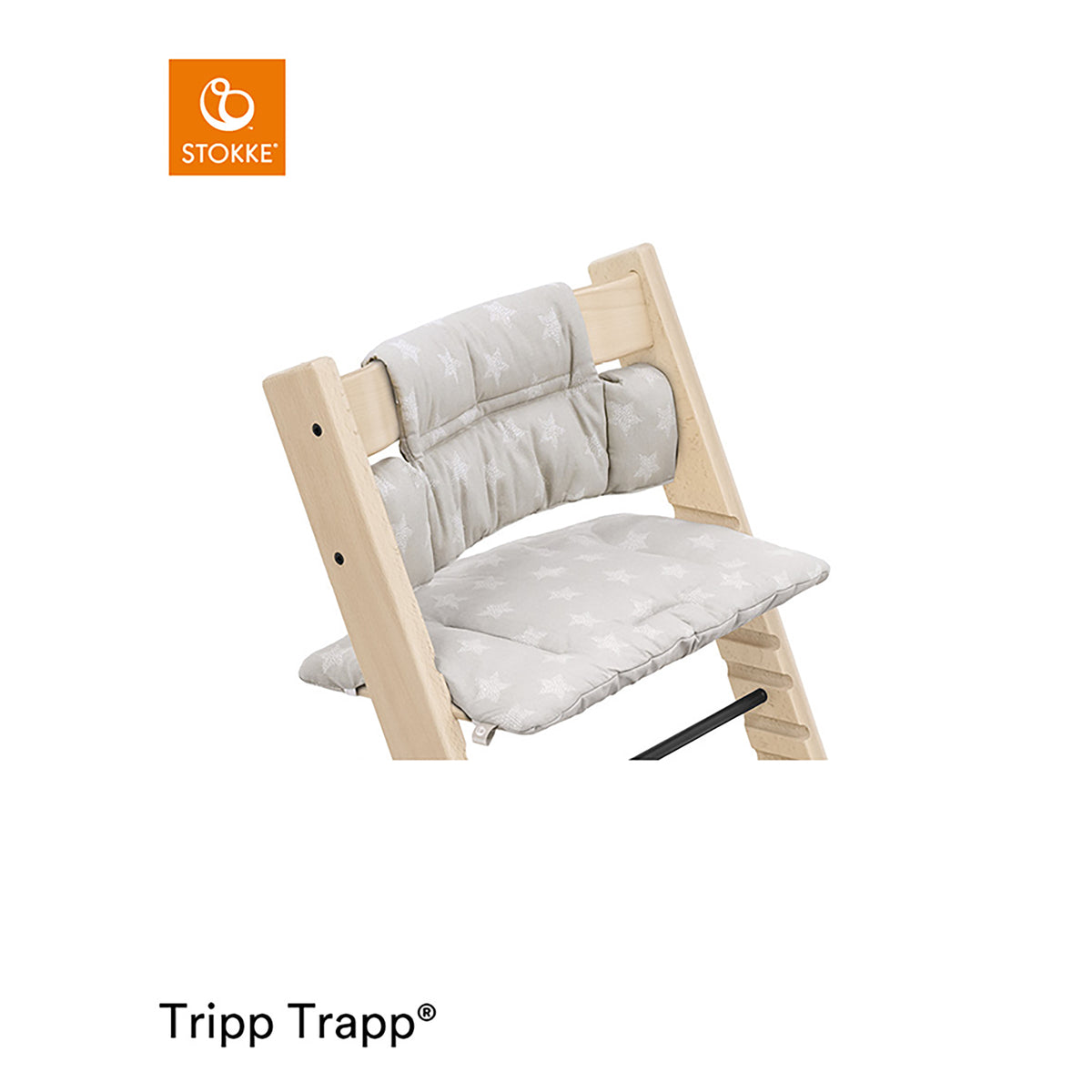 Stokke Tripp Trapp® klassisk pute med matchende rygg- og setepute til barnestol
