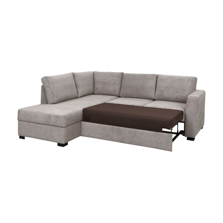 Fakta Sovesofa Hjørnesofa, boss 119, light grey, venstrevendt – detaljbilde