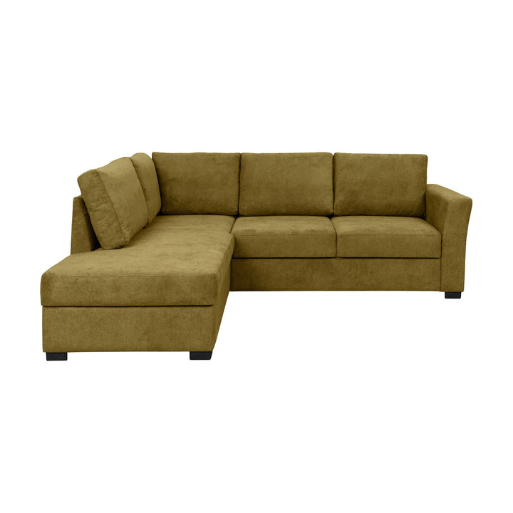 Fakta Sovesofa Hjørnesofa, boss 119, green, venstrevendt