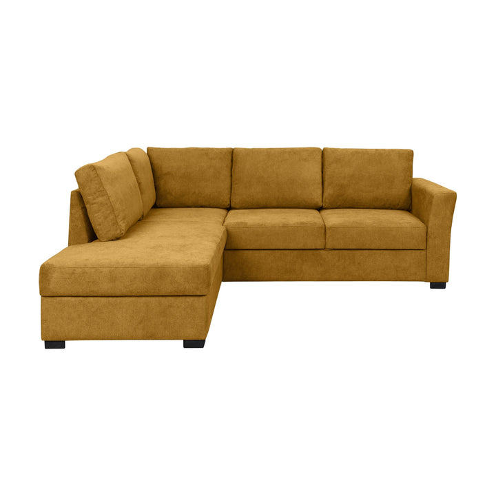Fakta Sovesofa Hjørnesofa, boss 119, yellow, venstrevendt