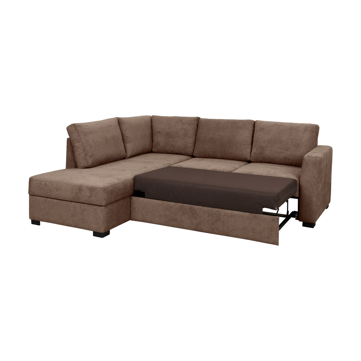 Fakta Sovesofa Hjørnesofa, boss 119, light brown, venstrevendt – detaljbilde