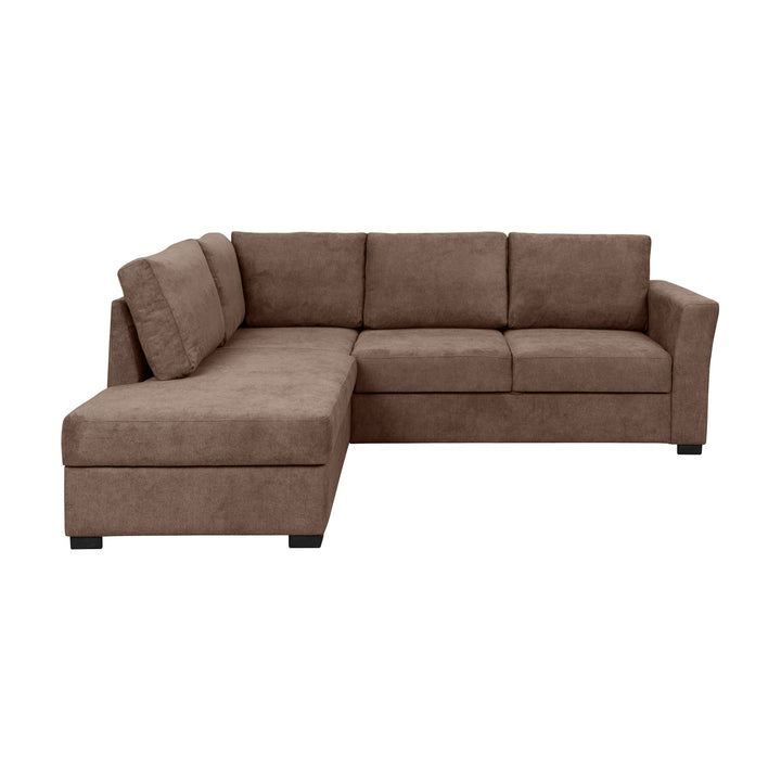 Fakta Sovesofa Hjørnesofa, boss 119, light brown, venstrevendt
