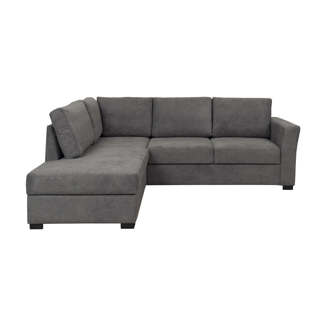Fakta Sovesofa Hjørnesofa, boss 119, grey, venstrevendt – detaljbilde