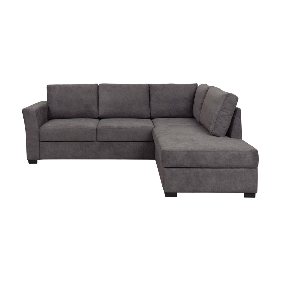 Fakta Sovesofa Hjørnesofa, boss 119, dark grey, høyrevendt