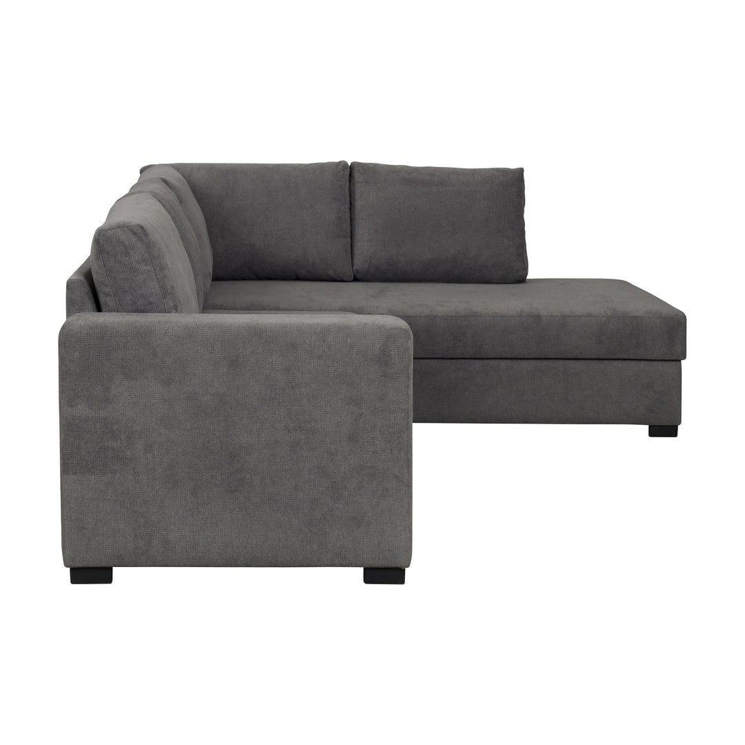 Fakta Sovesofa Hjørnesofa, boss 119, grey, høyrevendt – detaljbilde
