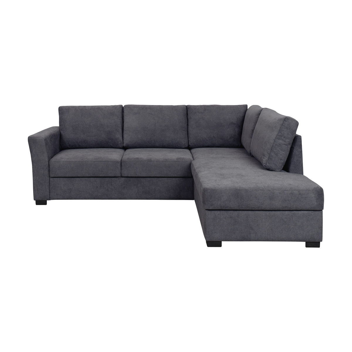Fakta Sovesofa Hjørnesofa, boss 119, dark blue, høyrevendt