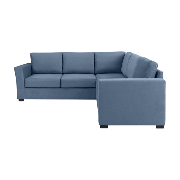 Fakta Sovesofa Hjørnesofa, boss 119, blue – detaljbilde