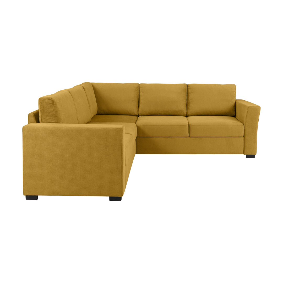 Fakta Sovesofa Hjørnesofa, boss 119, yellow – detaljbilde