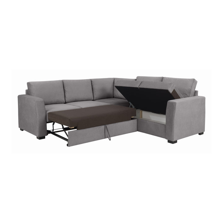 Fakta Sovesofa Hjørnesofa, boss 119, grey – detaljbilde