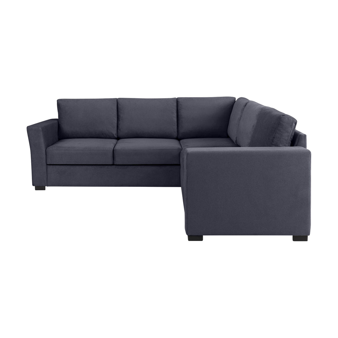 Fakta Sovesofa Hjørnesofa, boss 119, dark blue – detaljbilde
