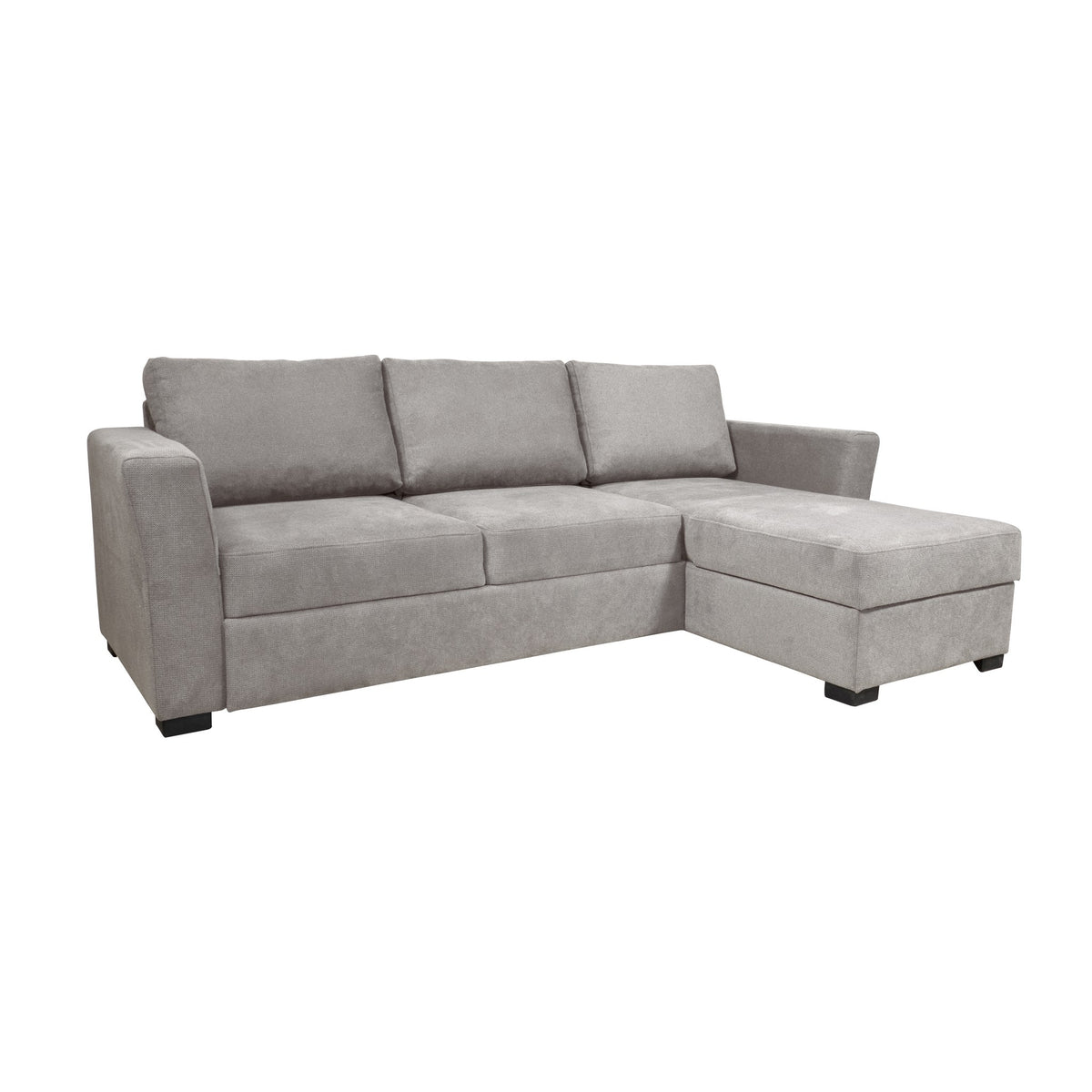 Fakta Sovesofa 3-Seter Hjørnesofa, boss 119, light grey, høyrevendt