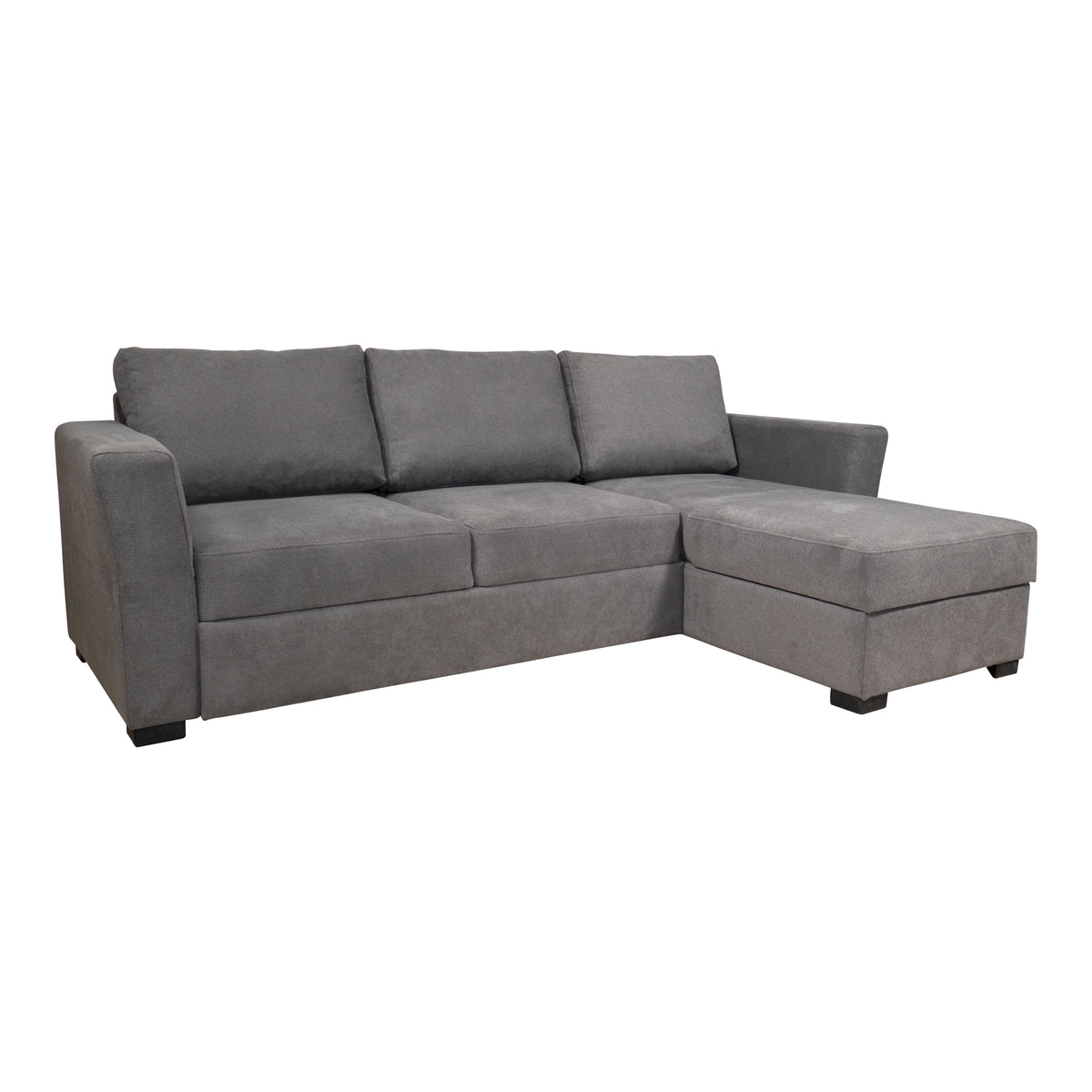 Fakta Sovesofa 3-Seter Hjørnesofa, boss 119, grey, høyrevendt