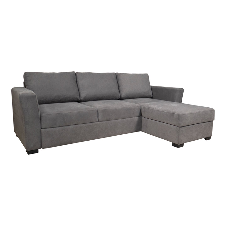 Fakta Sovesofa 3-Seter Hjørnesofa, boss 119, grey, høyrevendt