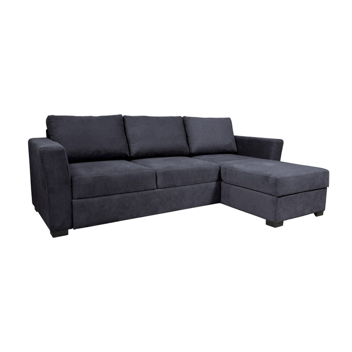 Fakta Sovesofa 3-Seter Hjørnesofa, boss 119, dark blue, høyrevendt