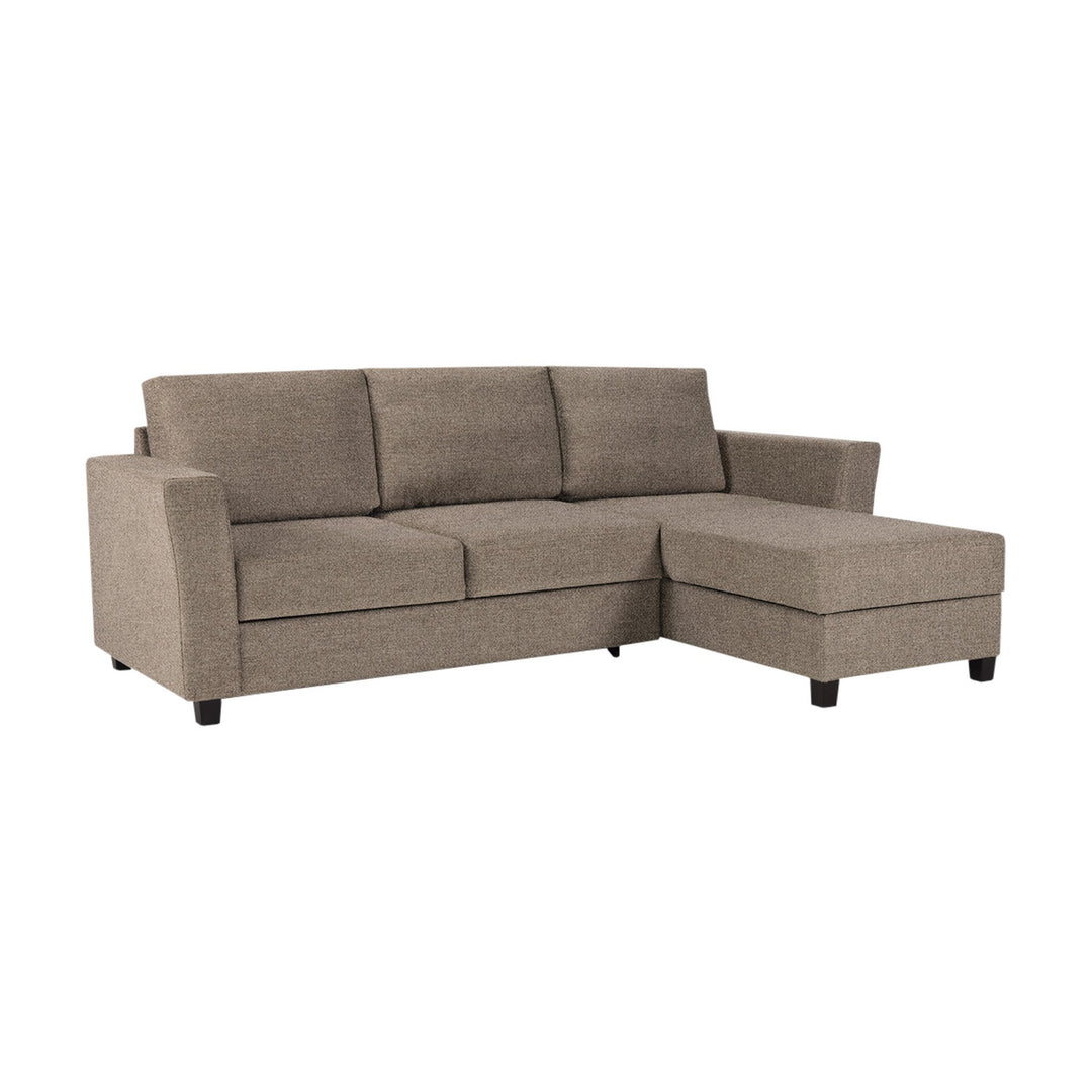Fakta Sovesofa 3-Seter Hjørnesofa, soul, dark brown, høyrevendt