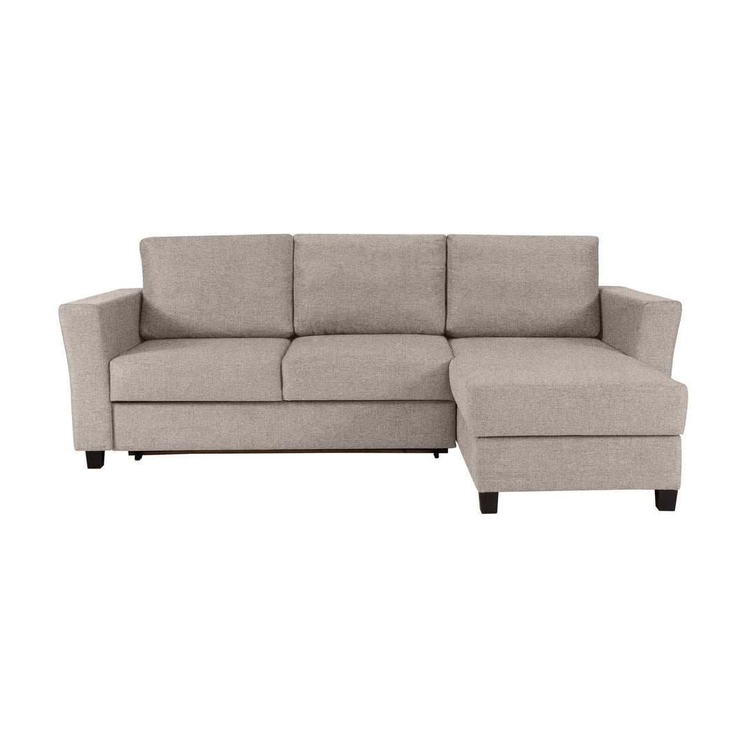 Fakta Sovesofa 3-Seter Hjørnesofa, soul, grey brown, høyrevendt – detaljbilde