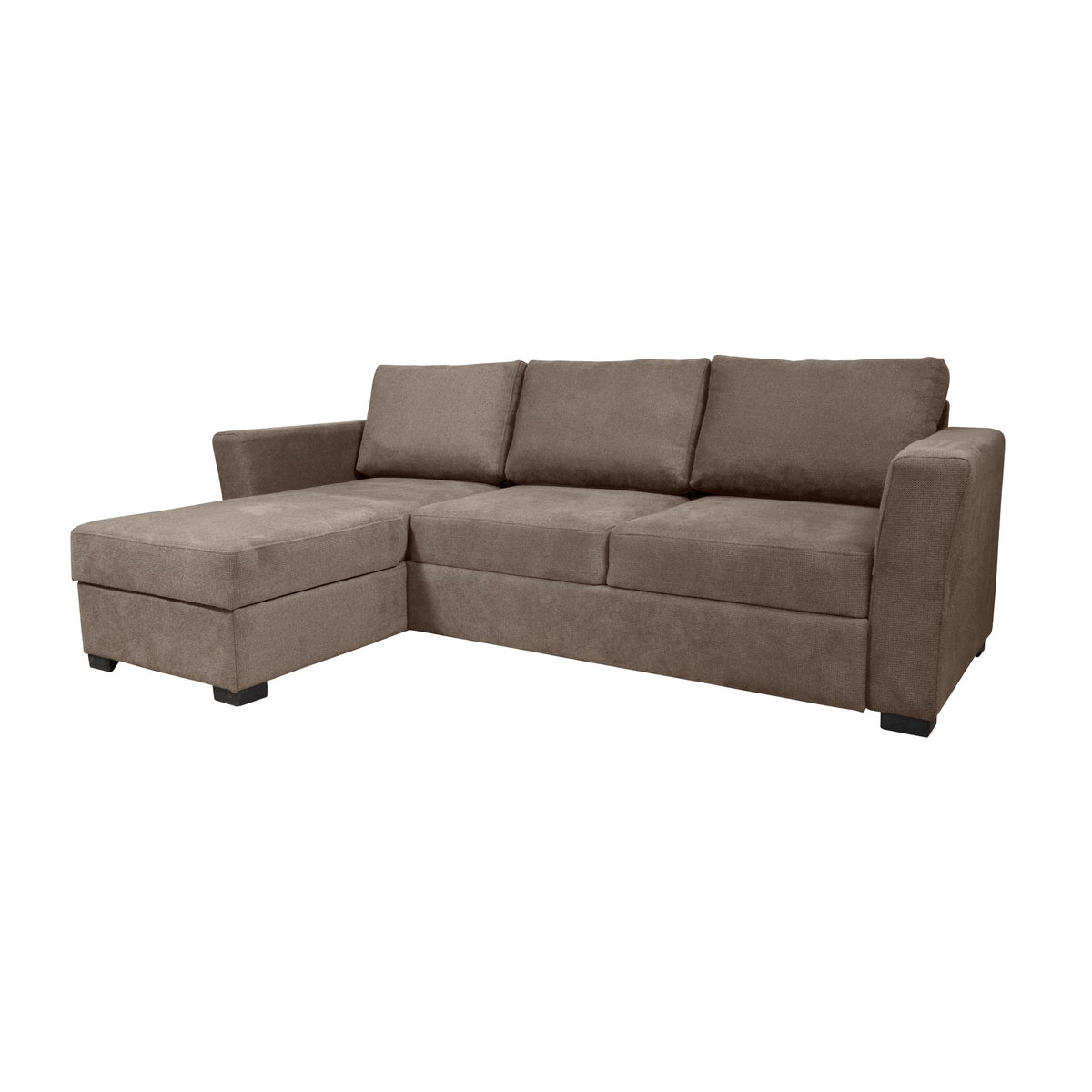 Fakta Sovesofa 3-Seter Hjørnesofa, boss 119, light brown, venstrevendt