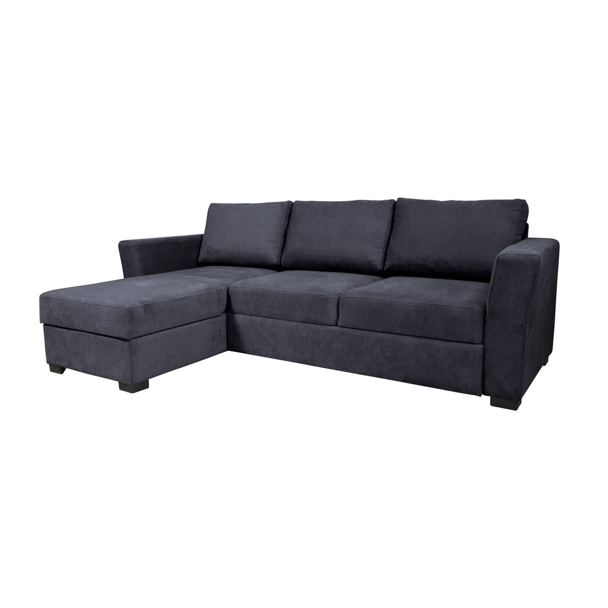 Fakta Sovesofa 3-Seter Hjørnesofa, boss 119, dark blue, venstrevendt