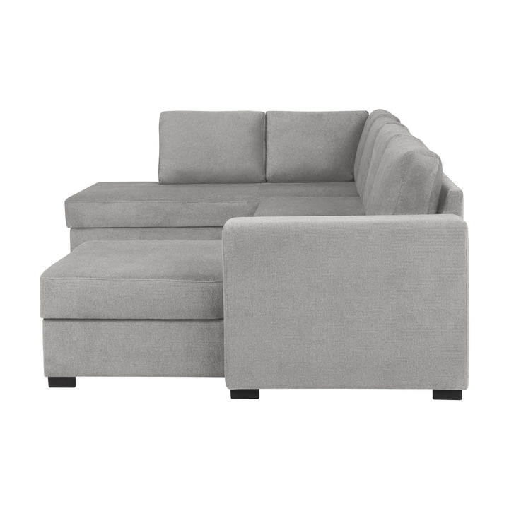 Fakta Sovesofa Hjørnesofa, boss 119, light grey, venstrevendt – detaljbilde
