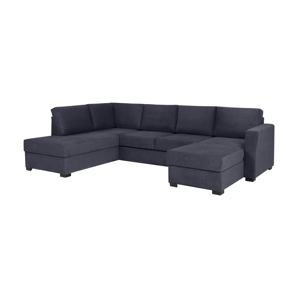 Fakta Sovesofa Hjørnesofa, boss 119, dark blue, venstrevendt – detaljbilde