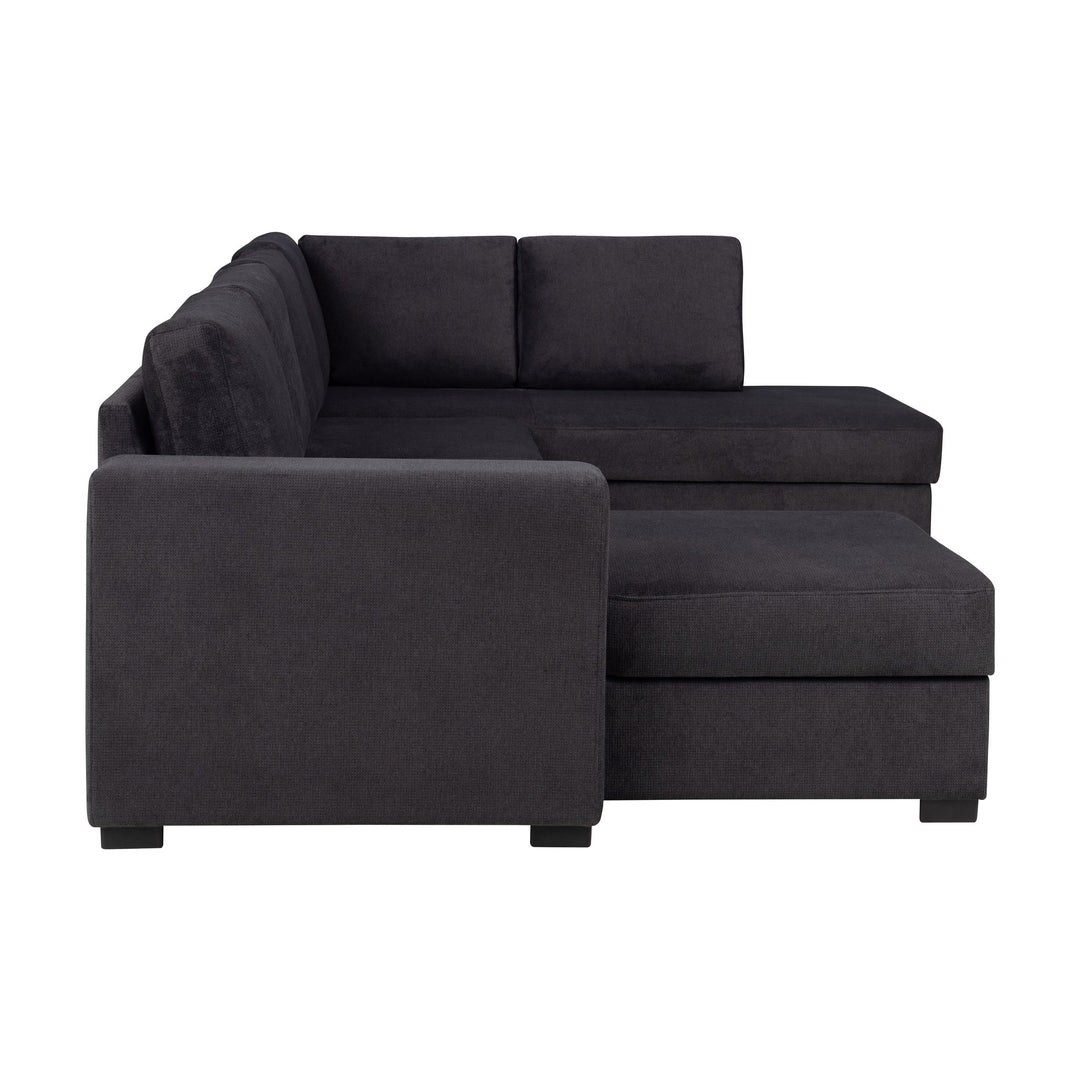 Fakta Sovesofa Hjørnesofa, boss 119, dark grey, høyrevendt – detaljbilde